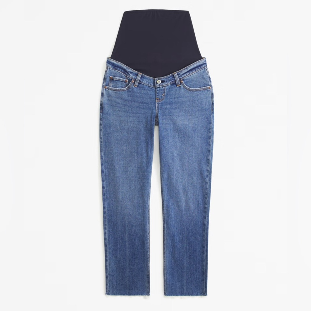 Abercrombie & Fitch maternity Straight Jeans size 31 (12) - Picture 8 of 9